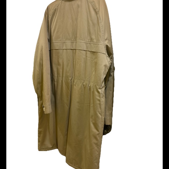 Mens Unisex VTG Porsha by Winer Full Length Winter Coat Utility Khaki Sz XLarge - Picture 2 of 10